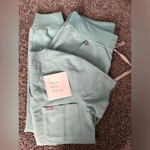 New without tags. Zamora joggers size XS and Catarina top  XS. Seaglass color
